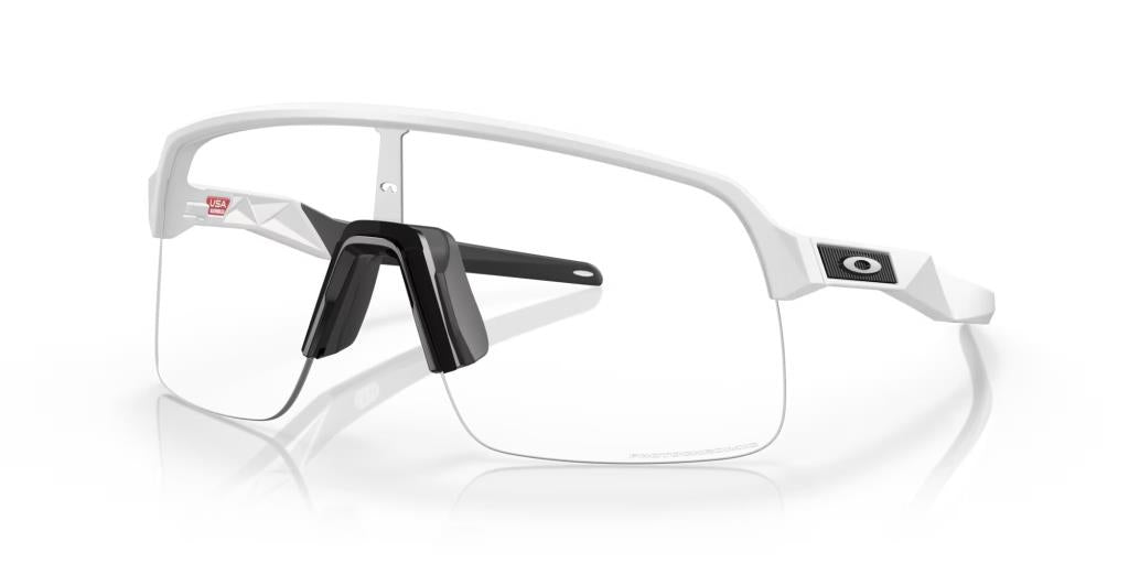 Oakley Sutro Lite Photochromic Bisiklet Güneş Gözlüğü 946346 Matte White Clear PhotoChromic - Görsel 9