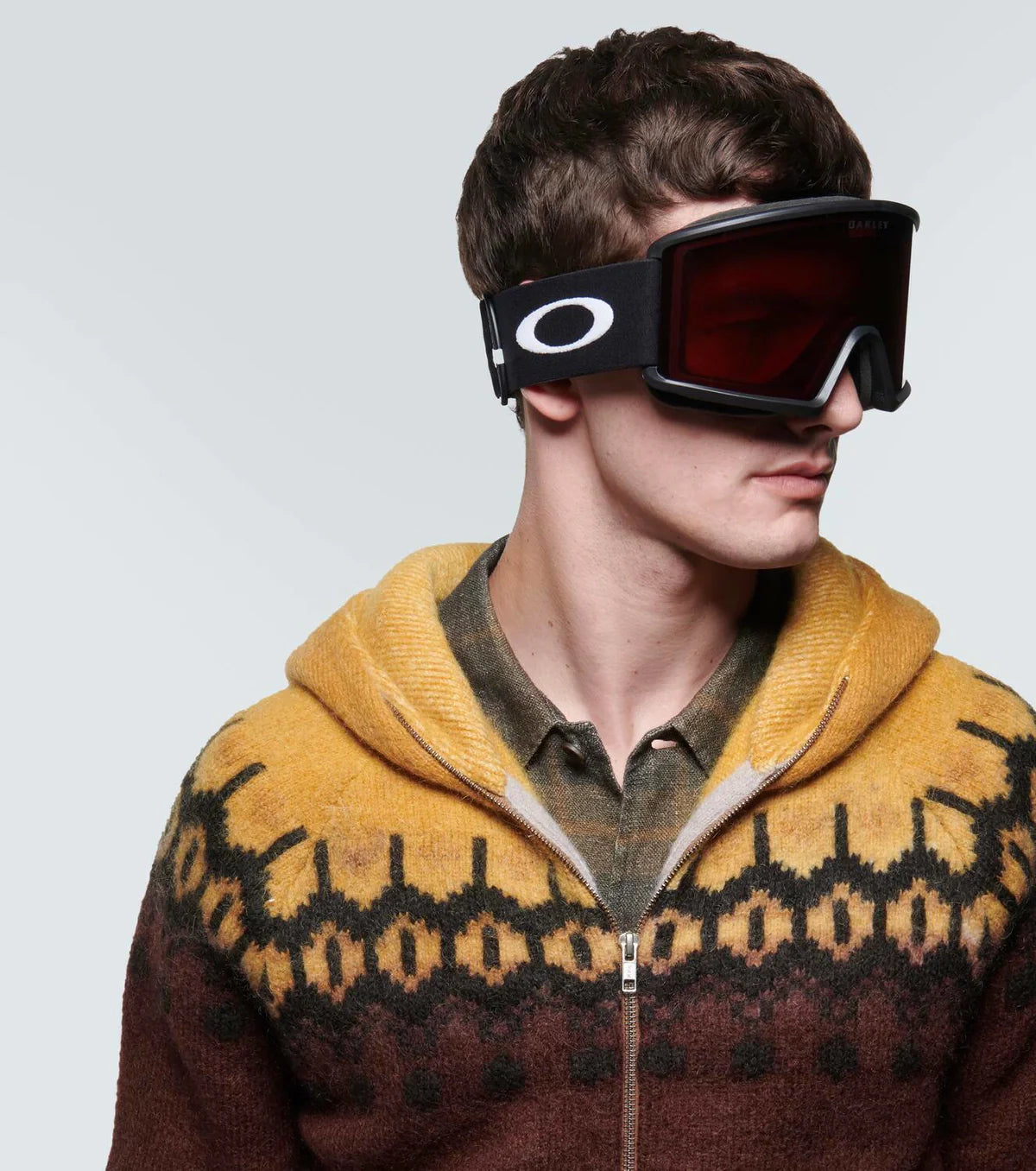OakleyTarget Line L Goggles 712013 Dark Brush Dark Grey