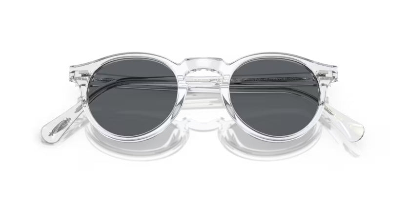 Oliver Peoples Gregory Peck Sun Photochromic Güneş Gözlüğü OV5217S 1101R8 Crystal Crystal Indigo Photochromic 50 Ekartman