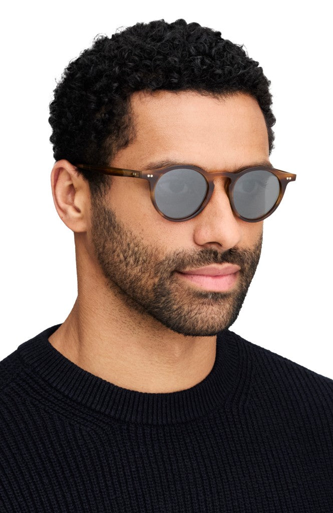 Oliver Peoples OP-13 Sun Güneş Gözlüğü OV5504SU 1759G8 Semi Matte Atago Tortoise Cognac Mirror
