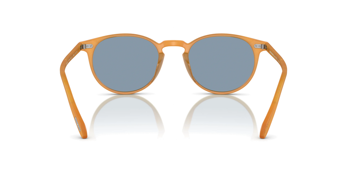 Oliver Peoples Riley Sun Güneş Gözlüğü OV5004SU 169956 Semi Matte Amber Tortoise Cobalto 49 Ekartman