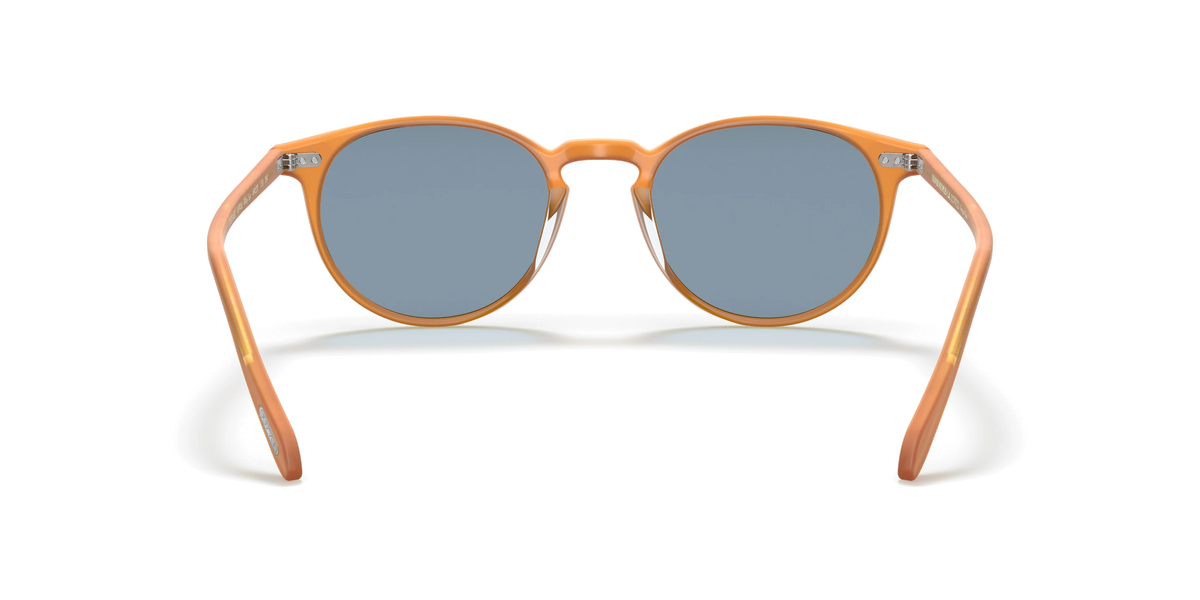 Oliver Peoples Riley Sun Güneş Gözlüğü OV5004SU 169956 Semi Matte Amber Tortoise Cobalto 49 Ekartman