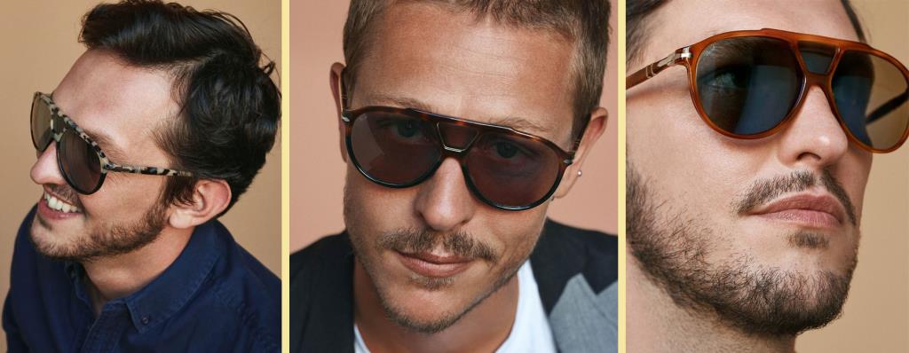 Persol Erkek Güneş Gözlüğü Terra Di Siena Light Blue