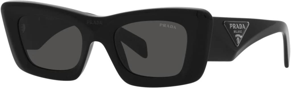 Prada 0PR13ZS Güneş Gözlüğü 1AB550 Black Dark Grey 50 Ekartman