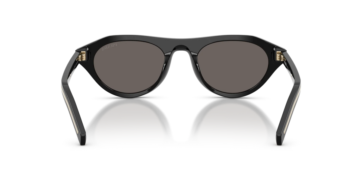Prada PR B15S Kadın Güneş Gözlüğü 16K731 Black Dark Grey 51 Ekartman - Görsel 4