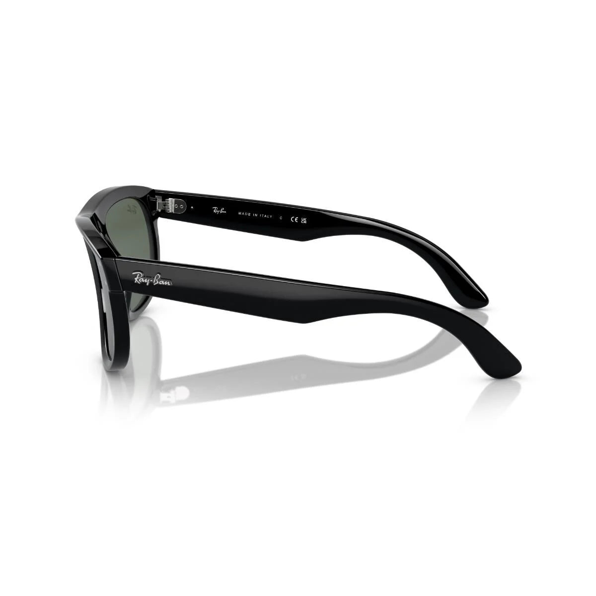 Ray-Ban Boyfriend Reverse Güneş Gözlüğü RBR0501S 6677VR 56 Ekartman Black Dark Green
