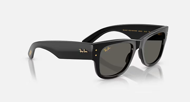 Ray-Ban Mega Wayfarer ASAP Rocky Özel Koleksiyon Güneş Gözlüğü 0RB0840S Black Dark Gray 51 Ekartman 6826J5 - Görsel 2
