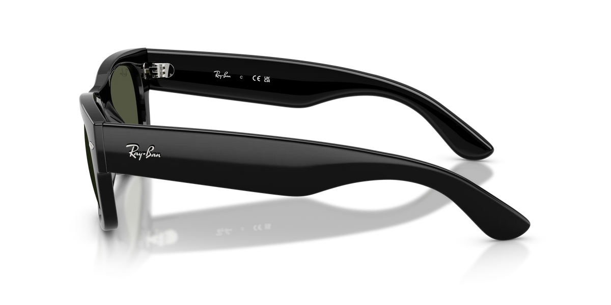 Ray-Ban Mega Wayfarer II Güneş Gözlüğü RB0832S 901/31 Black Green 52 Ekartman - Görsel 5