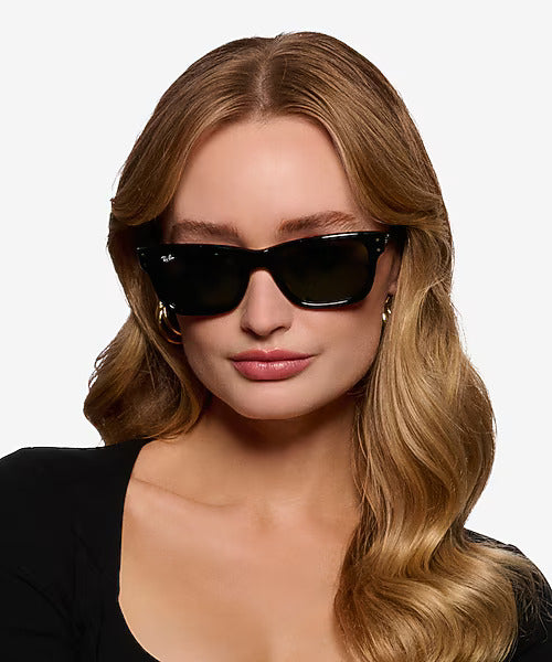 Ray-Ban MR Burbank Güneş Gözlüğü RB2283 901/31 Black Green 52 Ekartman