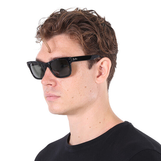Ray-Ban MR Burbank Güneş Gözlüğü RB2283 901/31 Black Green 52 Ekartman