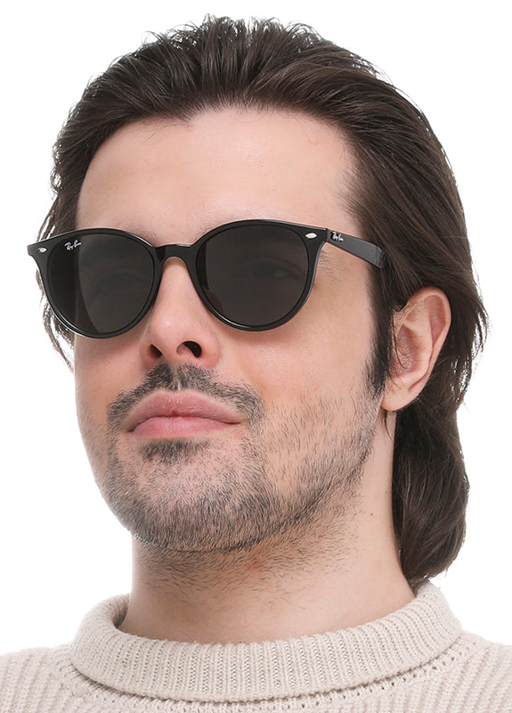 Ray-Ban RB4305 Sunglasses 601/71 53 Ekartman Black Dark Green