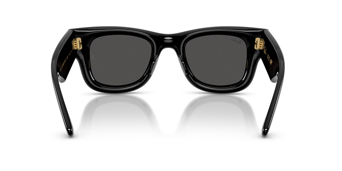 Ray-Ban Wayfarer Puffer A$AP ROCKY Özel Seri Güneş Gözlüğü RB4940 601/87 Black Ultra Black 47 Ekartman - Görsel 2