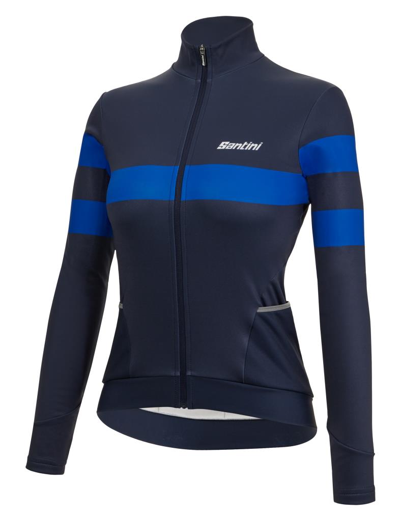 Santini Coral Bengal Kadın Termal Kışlık Bisiklet Forması 3W216175CORALBENG - Görsel 2