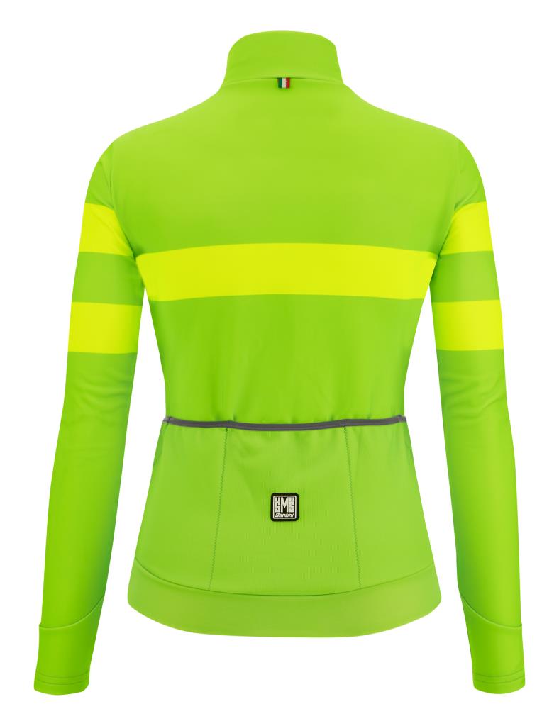 Santini Coral Bengal Kadın Termal Kışlık Bisiklet Forması 3W216175CORALBENG - Görsel 7