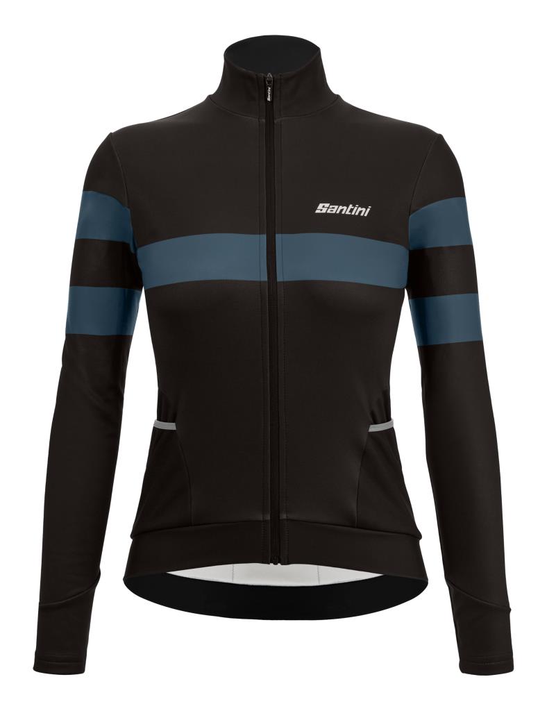 Santini Coral Bengal Kadın Termal Kışlık Bisiklet Forması 3W216175CORALBENG - Görsel 8
