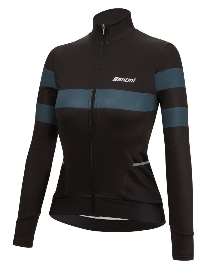 Santini Coral Bengal Kadın Termal Kışlık Bisiklet Forması 3W216175CORALBENG - Görsel 9