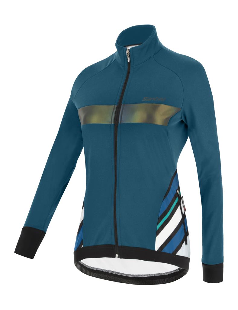 Santini Coral Raggio Polar Kadın Rüzgarlık Ceket 1W51775CORALRAGG - Görsel 5