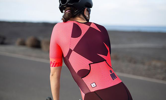 Santini Cupio Combinaison Triathlon Femme avec Peau de Chamois Towergel Pad 9I777LIMGCUPIO