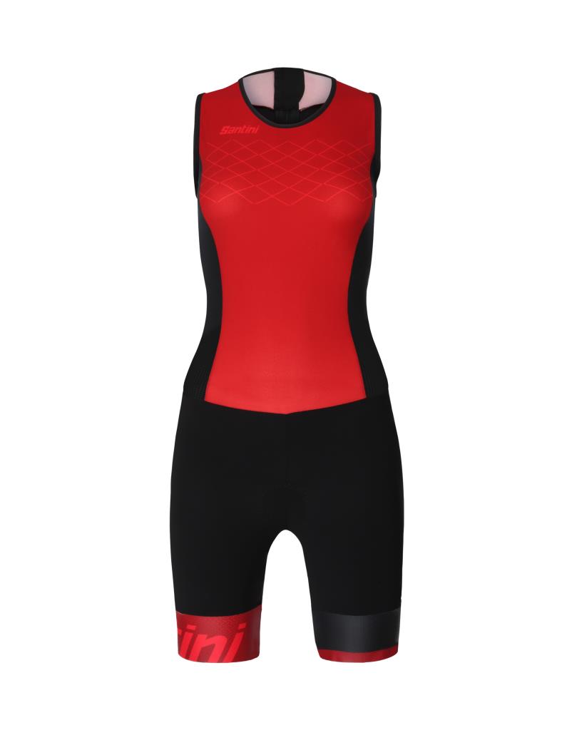 Santini GTR REDUX S9 Lady Body Triathlon Kadın Kolsuz Trisuit S9771GTRREDUX - Görsel 6