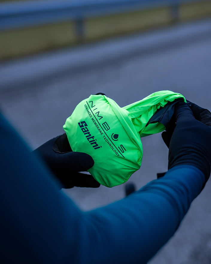 Santini Guard Nimbus Erkek Yağmurluk Ceket 2W52275GUARDNIMB - Görsel 12