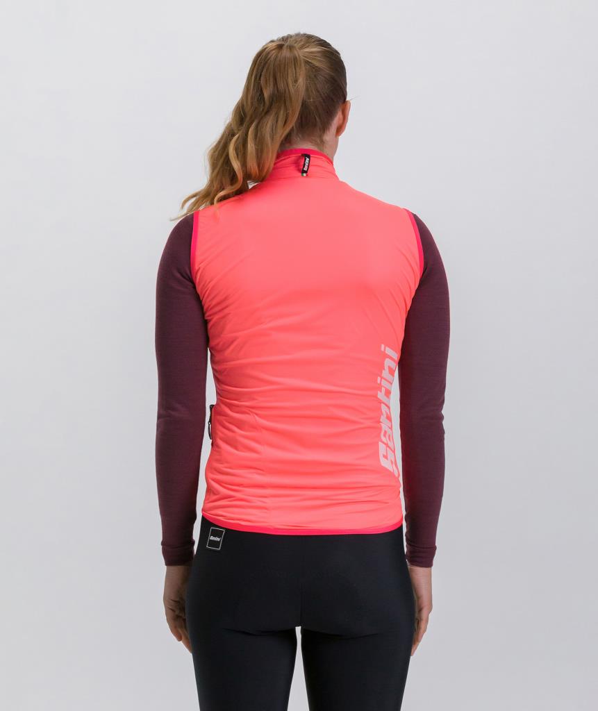 Santini Guard Nimbus Veste Pluie Coupe-Vent Sans Manches Femme SP55275GUARDNIMB