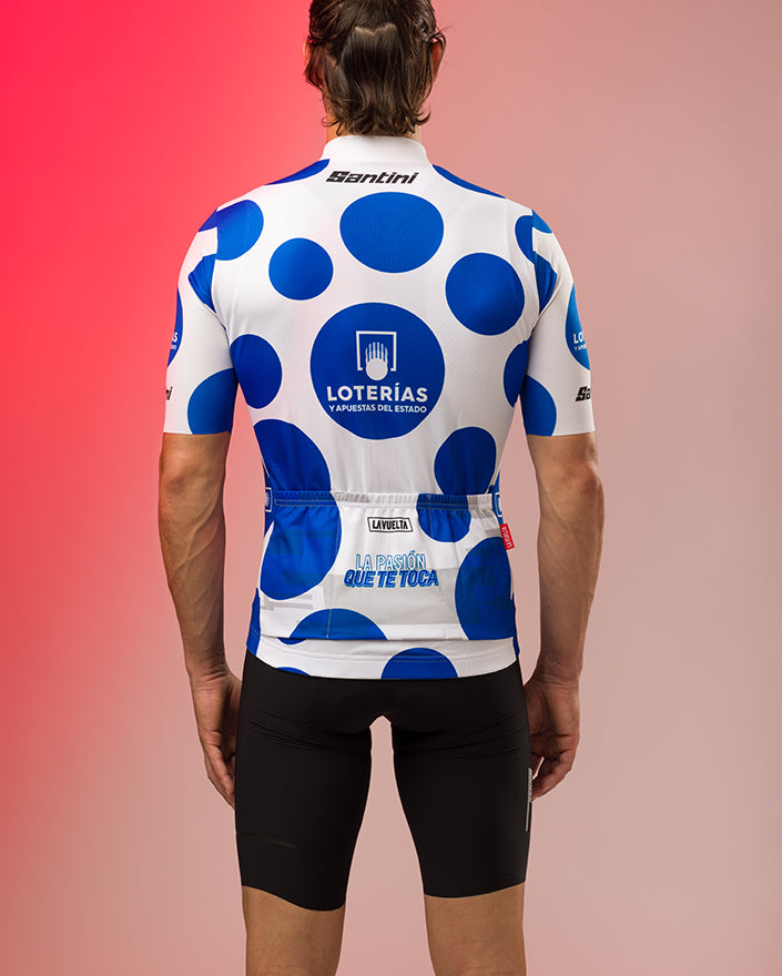 Santini La Vuelta King Of The Mountain Bisiklet Forması RE94075C22LVKOM