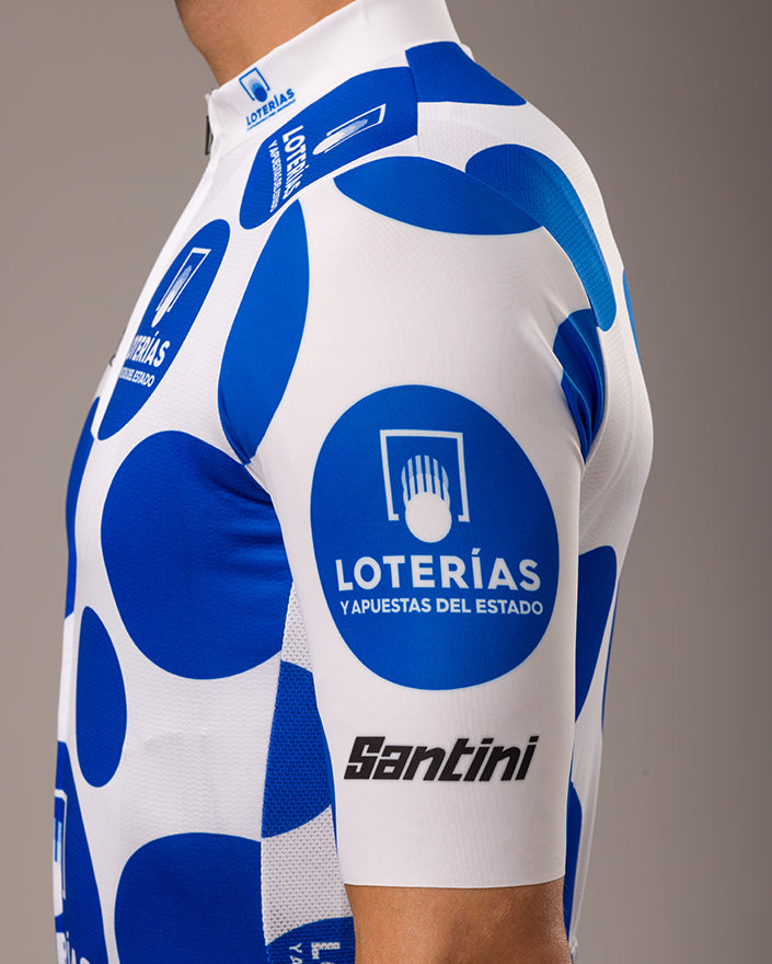 Santini La Vuelta King Of The Mountain Bisiklet Forması RE94075C22LVKOM
