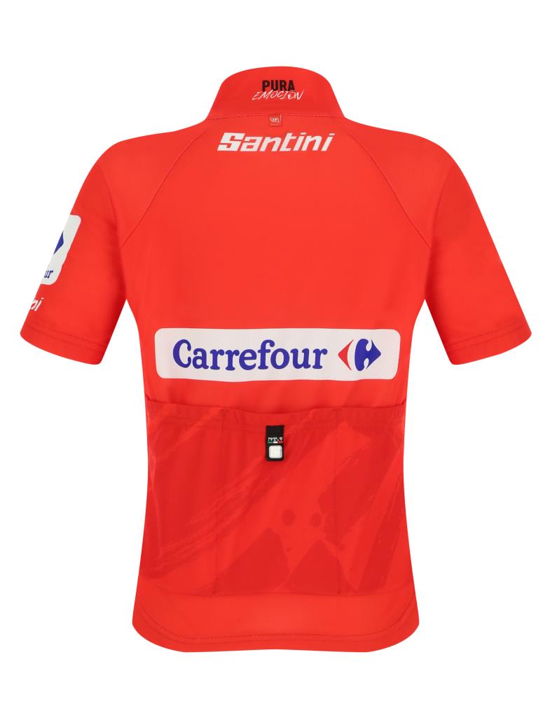 Santini La Vuelta Özel Seri CarreFour Çocuk Bisiklet Forması RE942B1418LV - Görsel 3