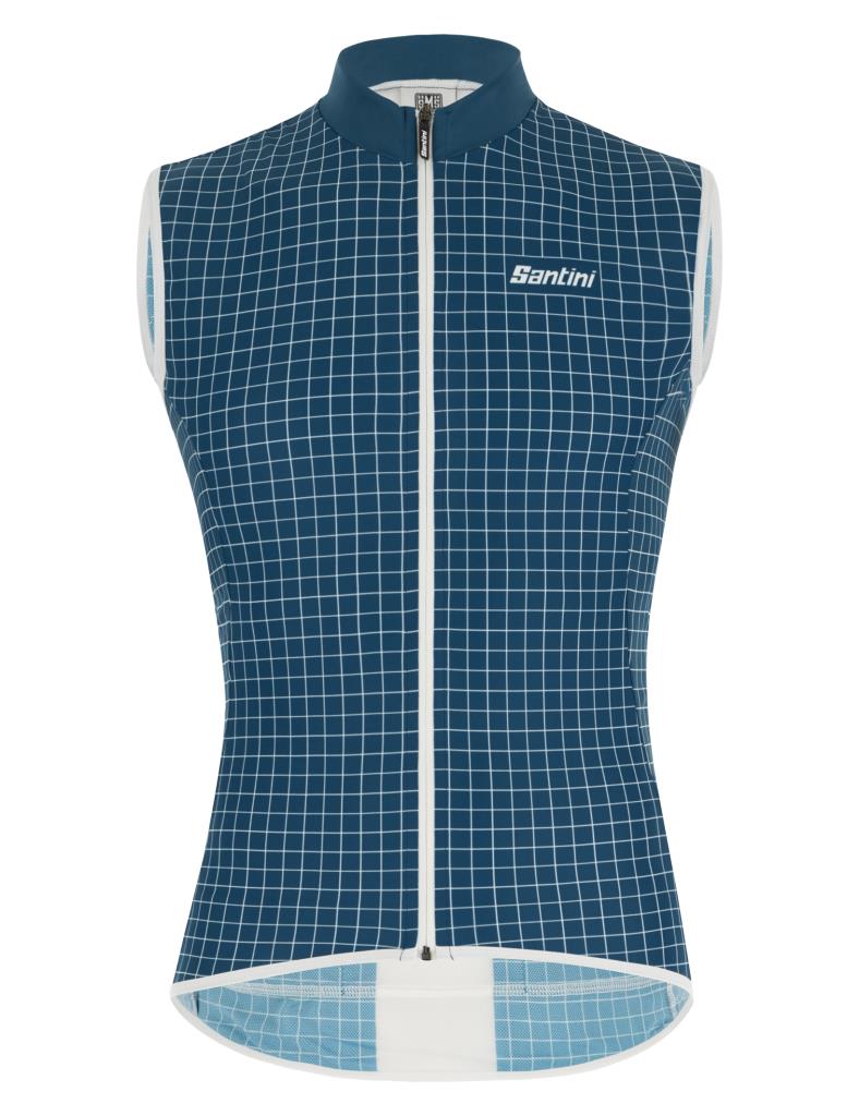 Santini Nebula Plus Size Men's Windbreaker Vest 1W54275NEBUL