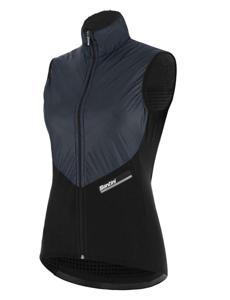 Santini Redux Stamina Wind Vest Kadın Su Geçirmez Rüzgarlık Yelek 1S545L75REDUXSTAM