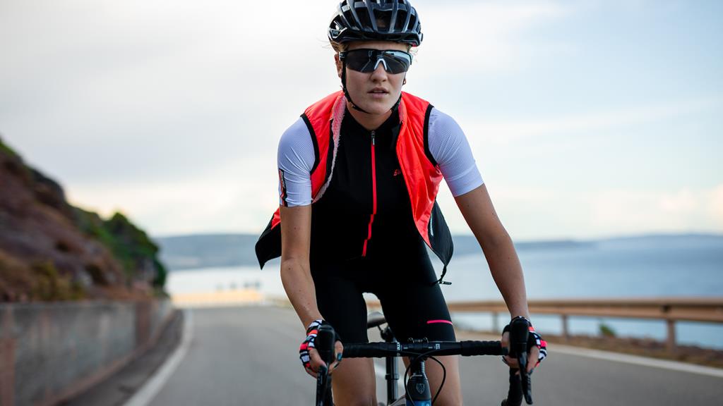 Santini Redux Stamina Wind Vest Kadın Su Geçirmez Rüzgarlık Yelek 1S545L75REDUXSTAM