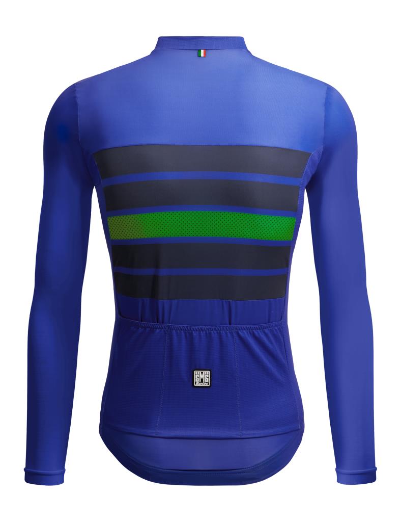 Maillot de cyclisme d'été à manches longues Santini SLEEK BENGAL grande taille pour homme 3S215075ESLKBENG