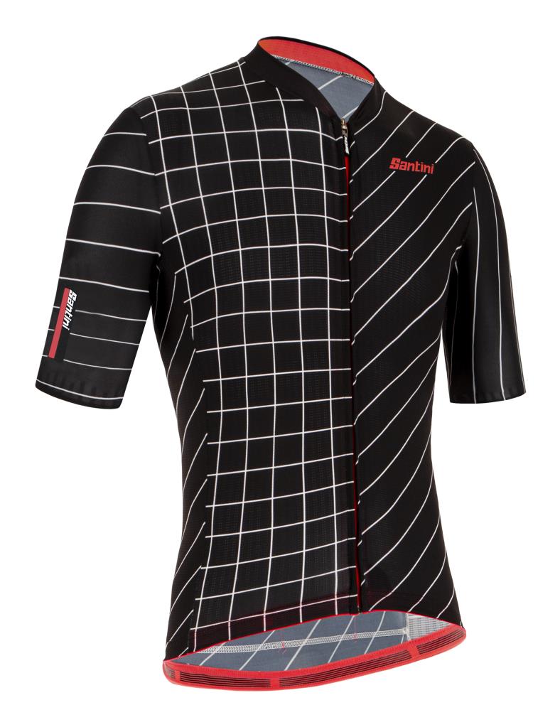 Santini Sleek Dynamo Men's Cycling Jersey 1S94475ESLKDINA