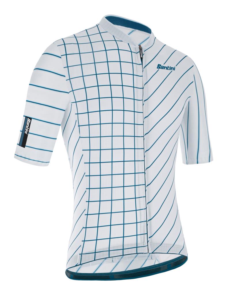 Santini Sleek Dynamo Men's Cycling Jersey 1S94475ESLKDINA