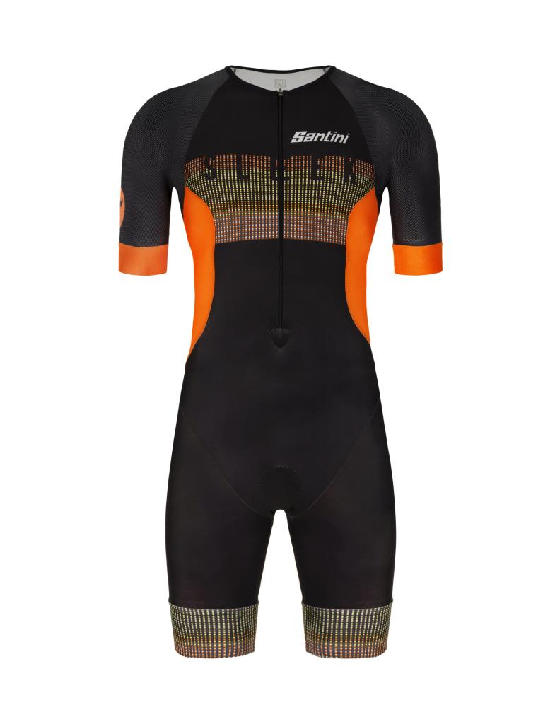 Santini Sleek Erkek Trisuit 9C777GTRSLK