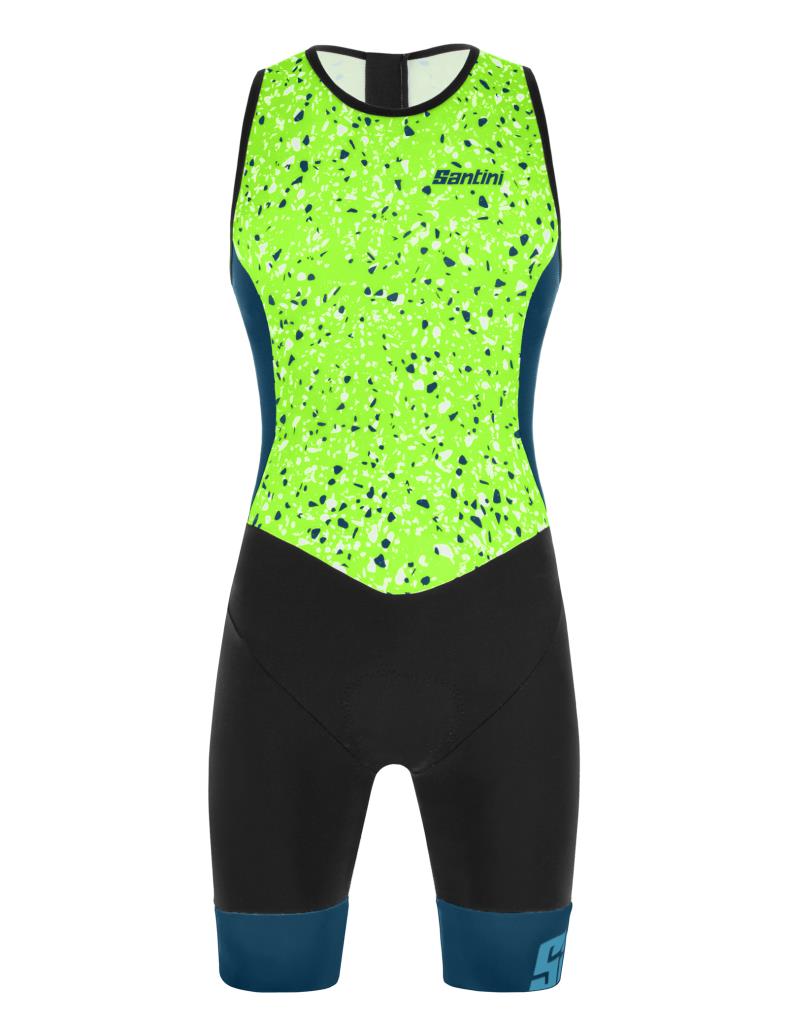 Santini SLEEK PIETRA Kolsuz Erkek Trisuit 1T778STGSLEEKPIET - Görsel 7