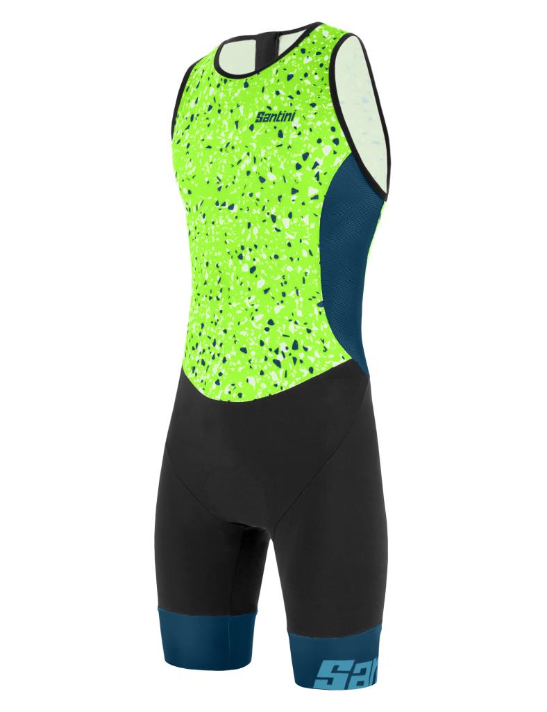 Santini SLEEK PIETRA Kolsuz Erkek Trisuit 1T778STGSLEEKPIET - Görsel 8