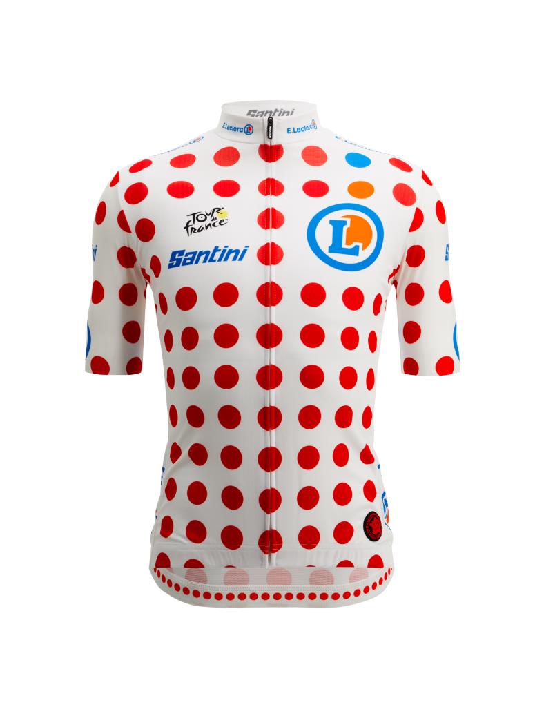 Maillot Cycliste Homme Santini Tour De France Meilleur Grimpeur TF94075R22TDFKOM