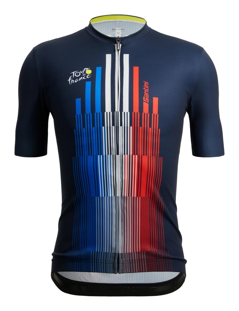Maillot de Cyclisme Homme Santini Tour De France Trionfo RE94075CTRION2TDF
