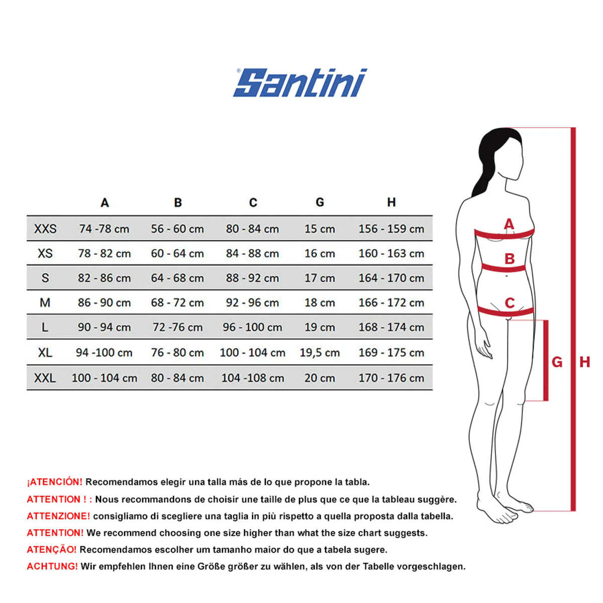 Santini Trek Segafredo Kadın Askısız Bisiklet Taytı RE055PRO22TW - Görsel 5
