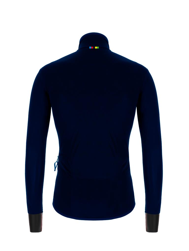 Santini UCI Cycling World Championships City Grid Glasgow Road World Cup Rain Jacket Erkek Yağmurluk Ceket RE52275CITY3WCG