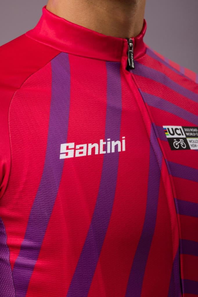 Santini UCI Road World Championships Wollongong Erkek Bisiklet Forması EC94075CKEVOWL1