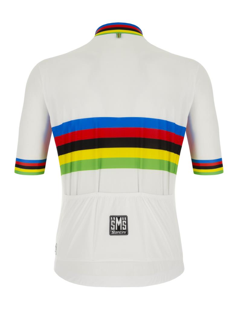 Santini UCI WORLD CHAMPION Polartec Kumaşlı Erkek Bisiklet Forması RE94075CWORLDECO