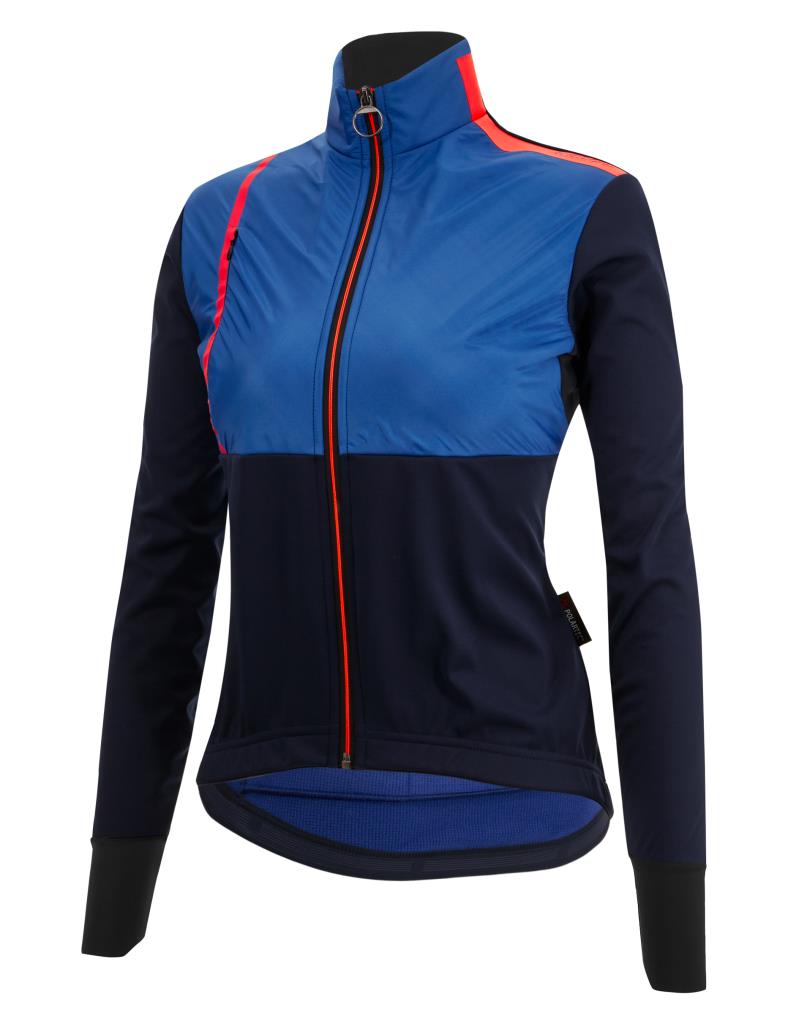Santini VEGA ABSOLUTE Polartec Kadın Rüzgarlık Bisiklet Ceketi 3W51775VEGAABST - Görsel 2