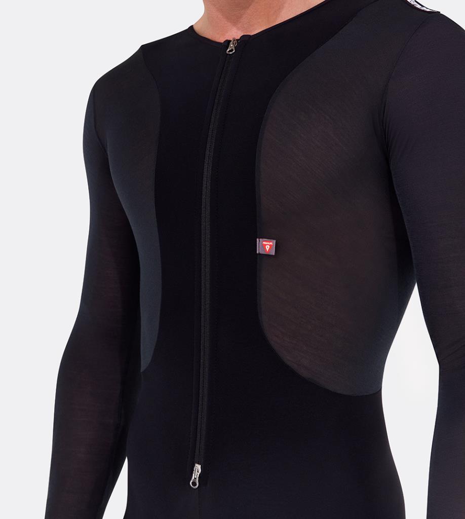Santini VEGA DRY Uzun Kollu Kışlık Polar Erkek Bisiklet Taytı Su Geçirmez 5W1183C3VEGADRY