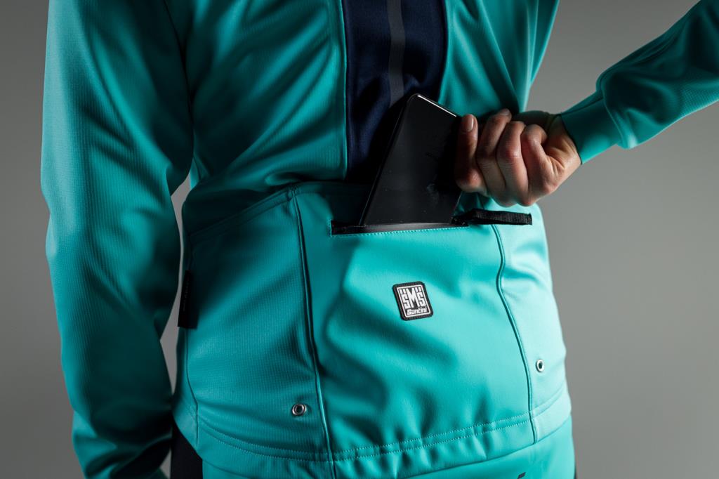 Santini VEGA MULTI Weather Polartec Unisex Kışlık Bisiklet Ceketi 2W51775VEGAMULT - Görsel 14