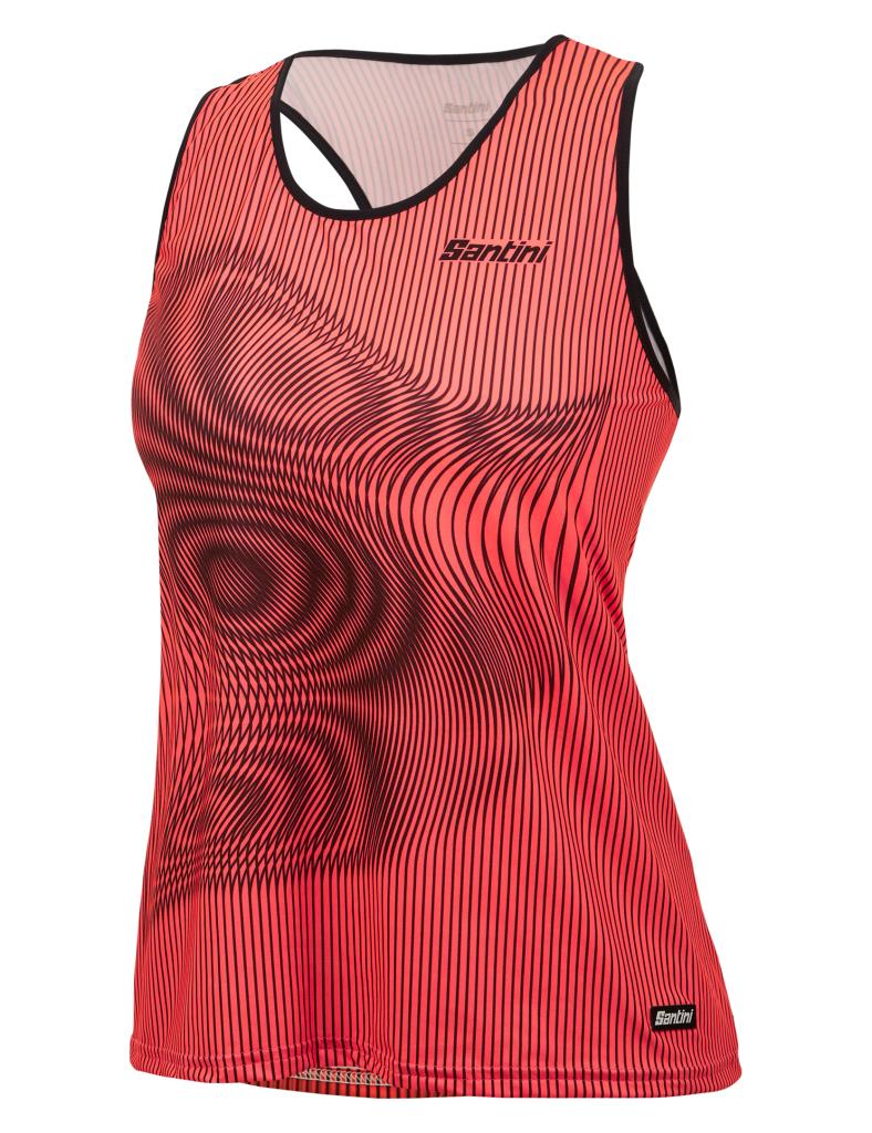 Santini VORTEX Kadın Büyük Beden Spor Üst 3S63GLLVRTX - Görsel 8