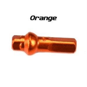 Sapim Polyax Alu Square Double Secure Lock Jant Teli Başlığı Turuncu 16mm - Görsel 4