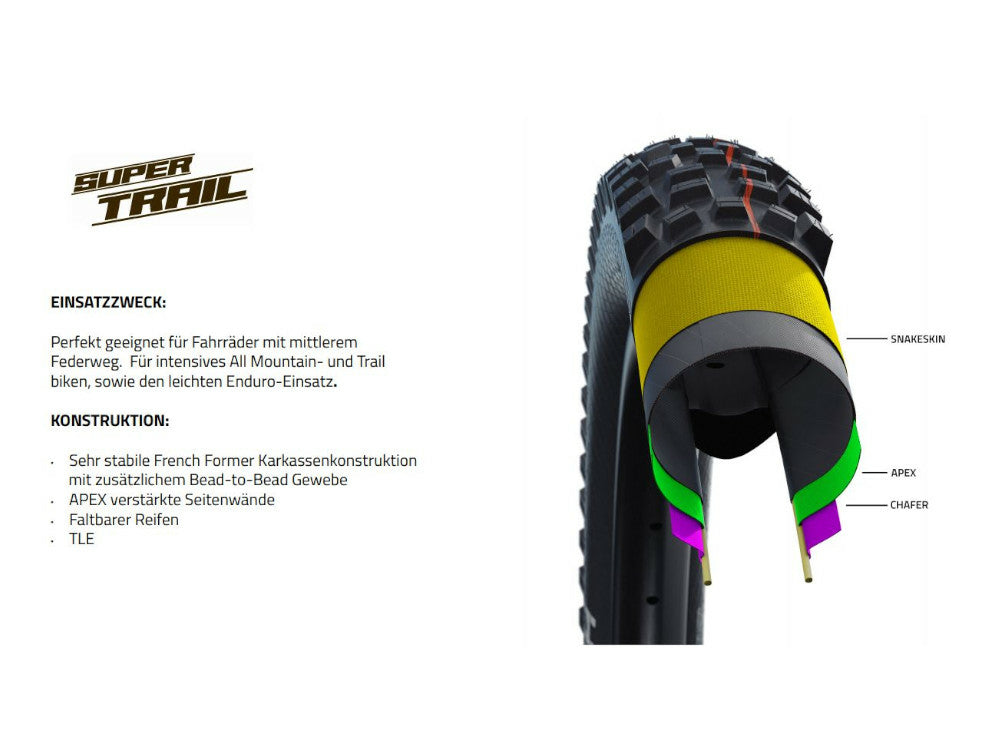 Schwalbe Magic Mary Evo 29x2.40 TLE Tubeless Dış Lastik Super Trail 11654279
