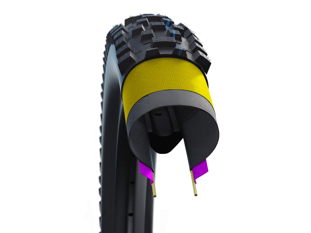 Schwalbe Nobby Nic Evo 27.5X2.25 Super Ground Addix SpeedGrip Evo TLE Tubeless Dış Lastik - Görsel 8